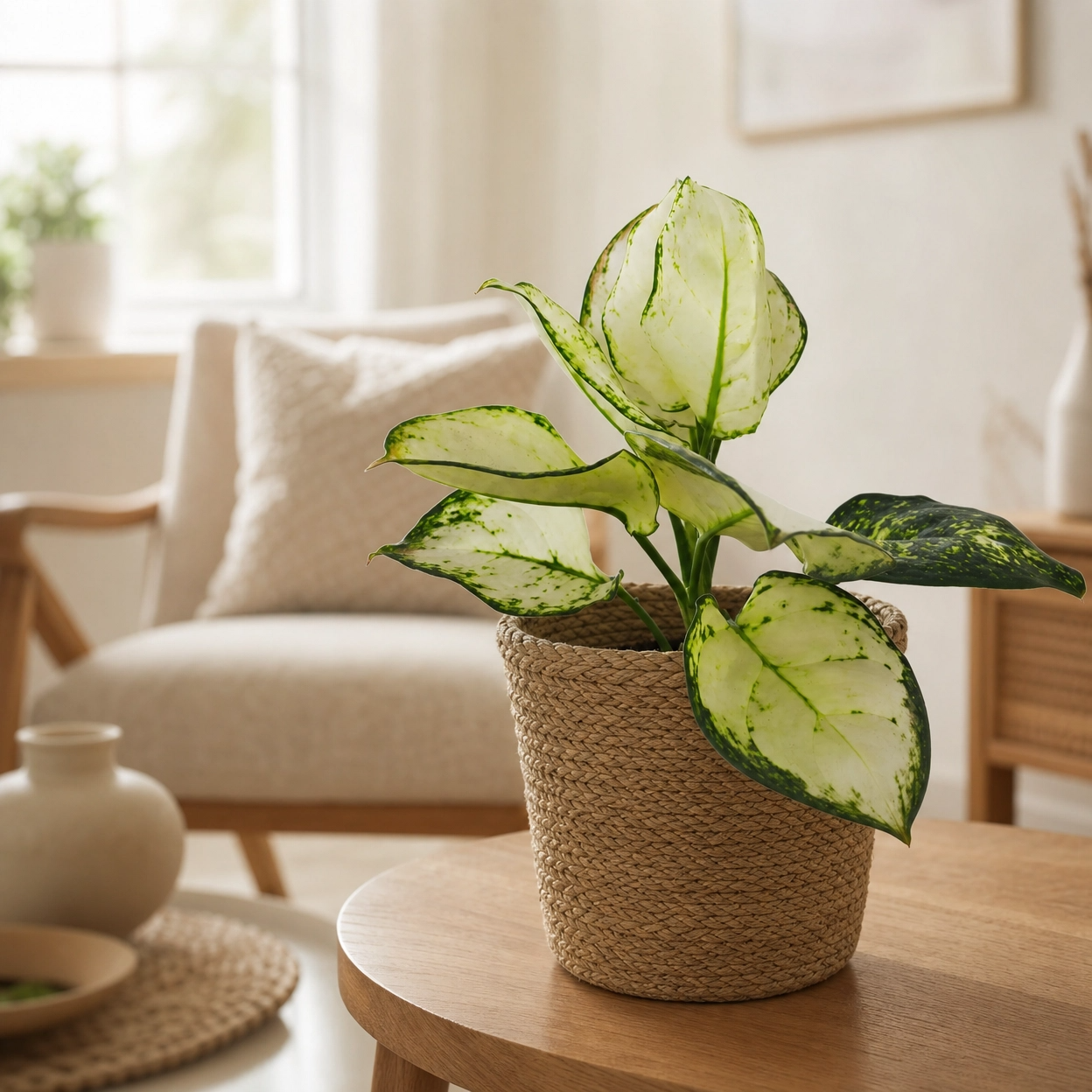 Aglaonema White Joy (Planta Ornamental de Interior) - Imagem 5