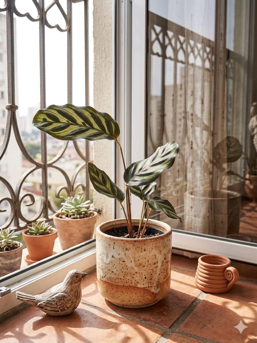 Muda de Calathea Pavão (Maranta Pavão) - Imagem 3