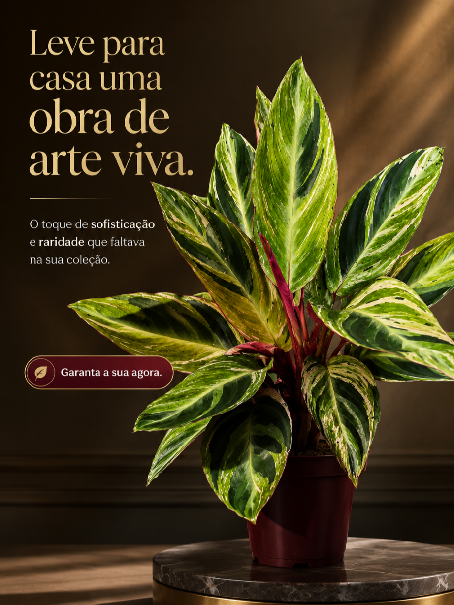 Muda de Calathea Horticolor – Elegância e Exclusividade para Sua Decoração - Imagem 2