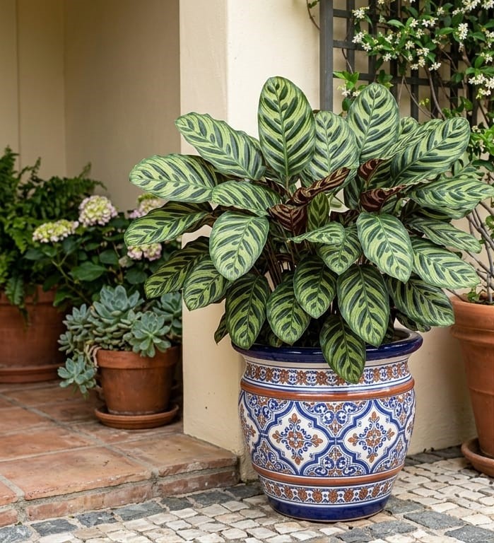 Muda de Calathea Pavão (Maranta Pavão) - Imagem 6