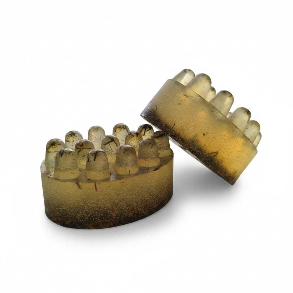 SABONETE TERAPÊUTICO MASSAGEADOR – ALECRIM & CAMOMILA