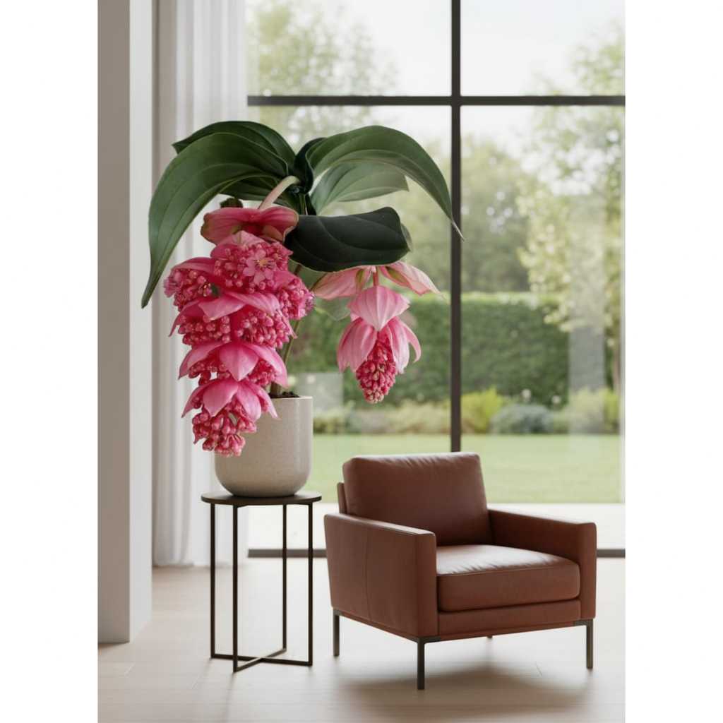 Medinilla Magnifica - A Rainha Das Plantas Exóticas - Muda Rosa - Imagem 6