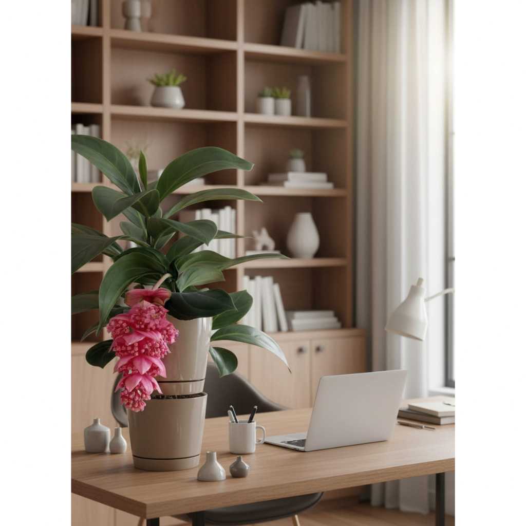 Medinilla Magnifica - A Rainha Das Plantas Exóticas - Muda Rosa - Imagem 7