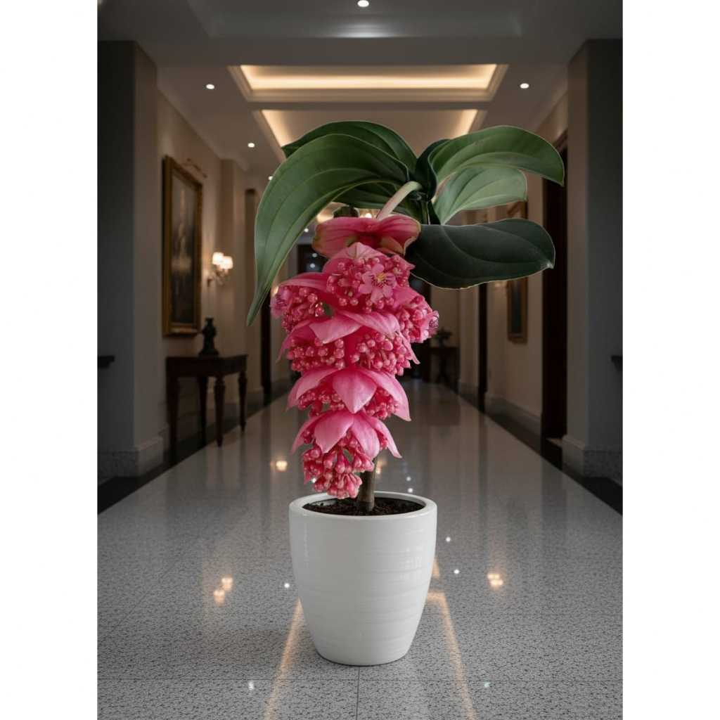 Medinilla Magnifica - A Rainha Das Plantas Exóticas - Muda Rosa - Imagem 5