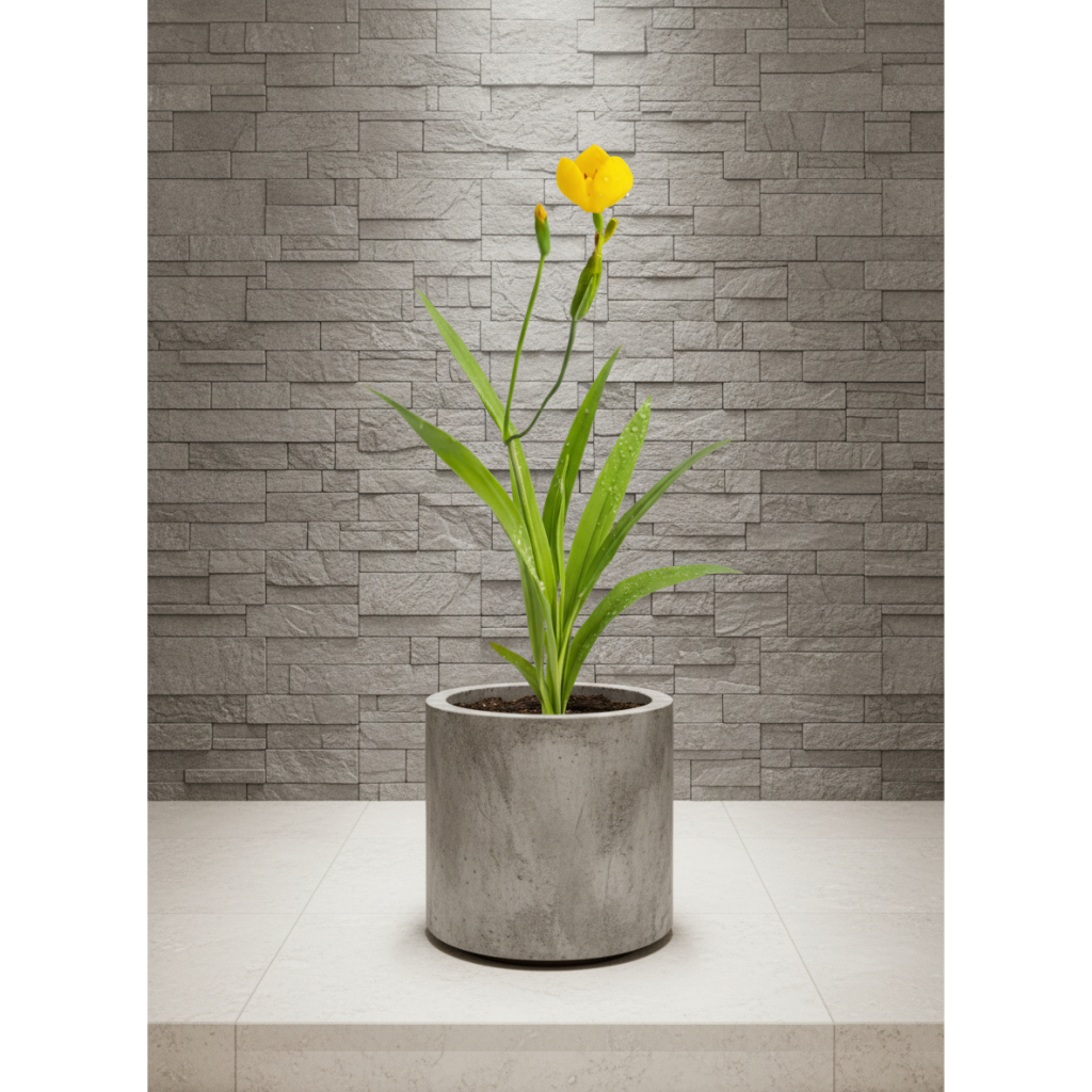 Muda De Trimezia Caulosa A Íris Rara Que Encanta Coleciona Amarelo - Imagem 2