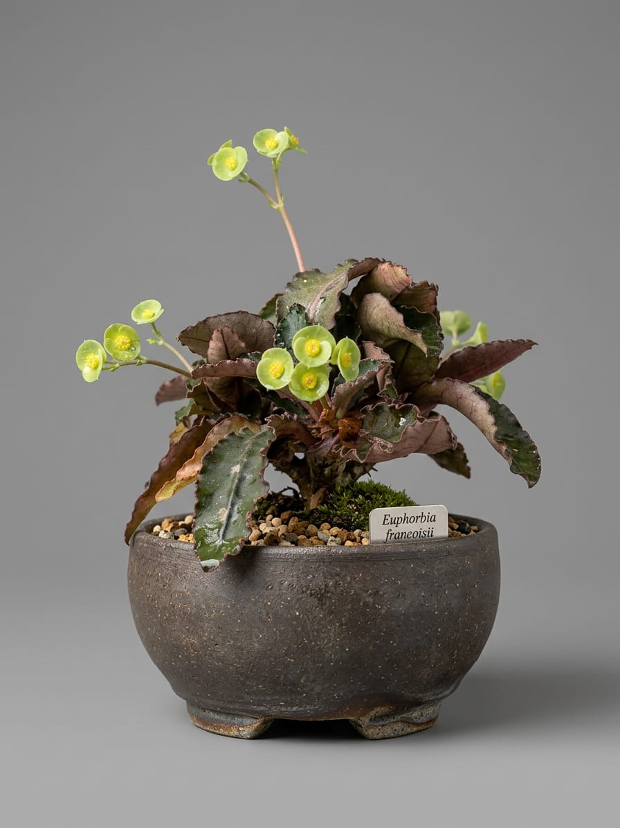 Muda de Euphorbia francoisii – Planta Rara e Exótica para Colecionadores